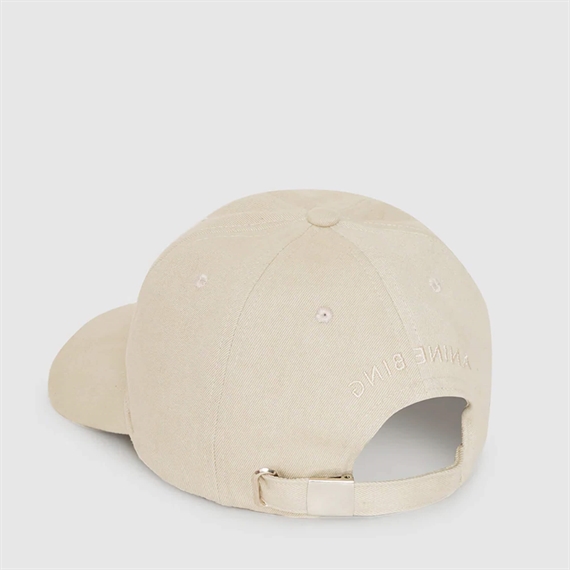Anine Bing Jeremy Baseball Cap, Oatmeal 